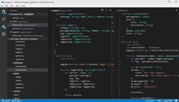 TypeScript Programming with Visual Studio Code