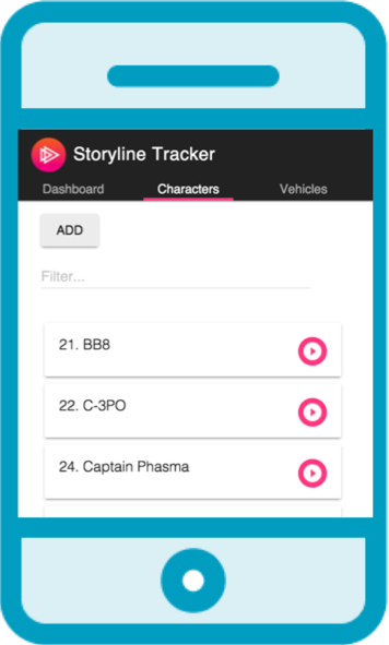 Storyline Tracker App
